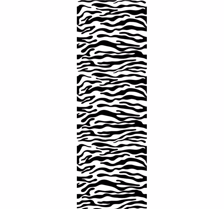 Papier peint zèbre motif à rayures zébrées - TenStickers