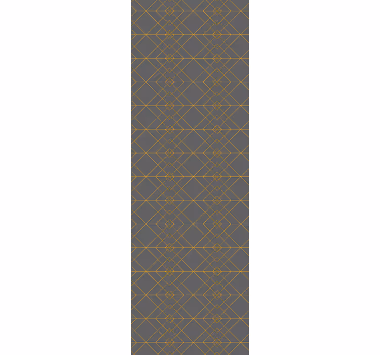 Papier peint géometrique motif de grille géométrique - TenStickers