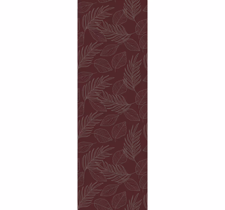 Papier peint feuilles conception de feuilles botaniques - TenStickers