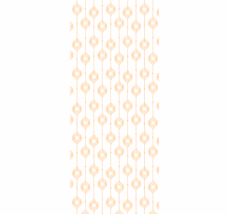 Papier peint géometrique lignes de chaîne géométriques - TenStickers