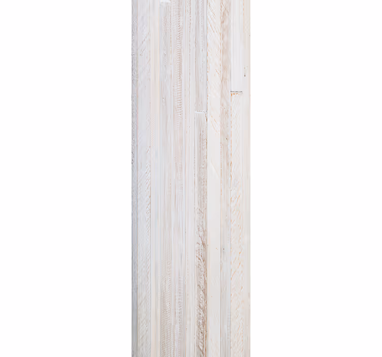 Papier peint bois planches blanchies à la chaux - TenStickers