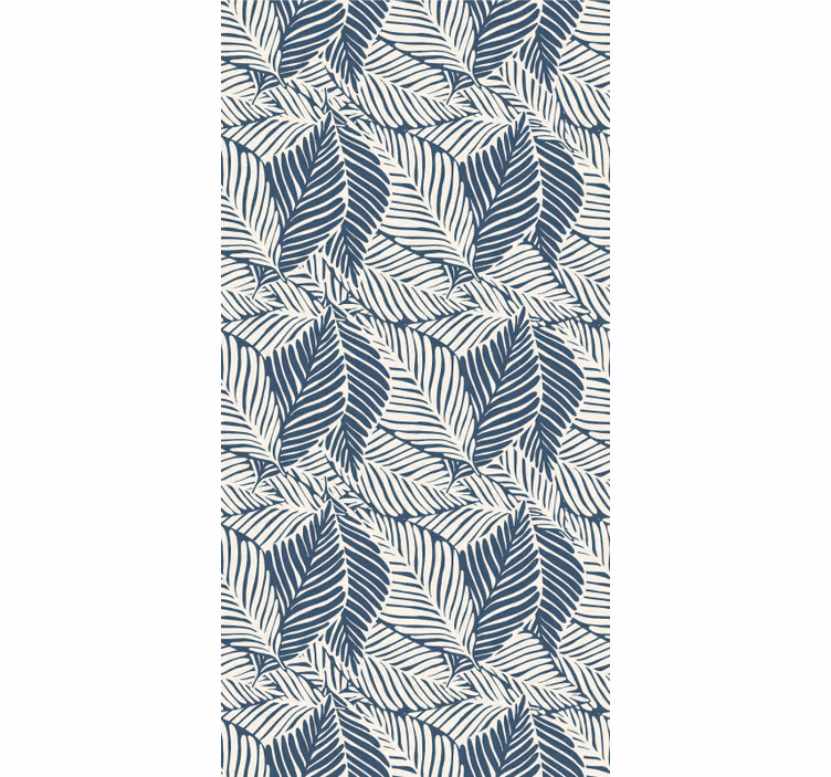 Papier peint nature motifs feuillus - TenStickers