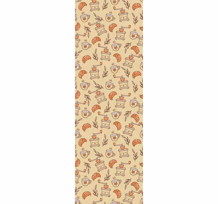 Papier peint cuisine motifs culinaires - TenStickers