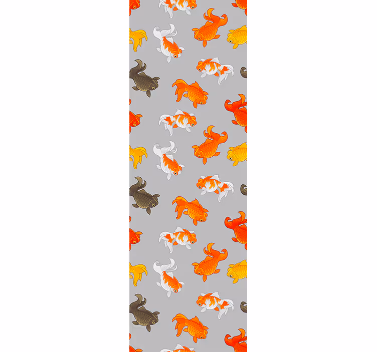 Papier peint animaux  de poisson d'or japonais - TenStickers