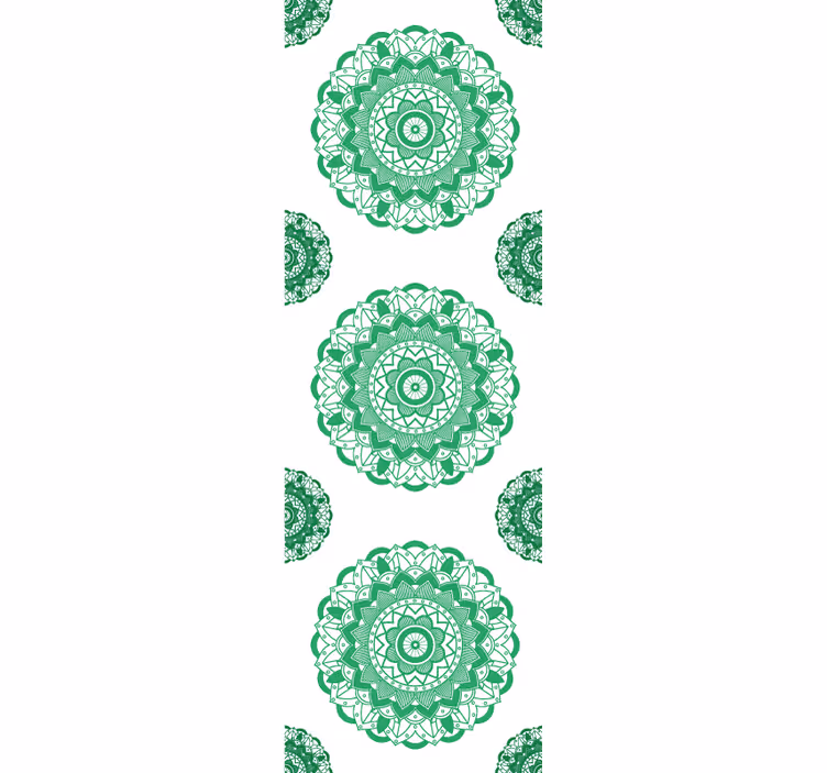 Papier peint bureau conception de motifs de mandala - TenStickers
