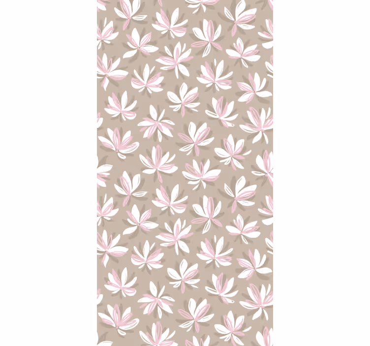 Papier peint fleurs affichage de motifs floraux - TenStickers