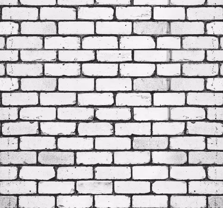 Papier peint brique maçonnerie simplifiée - TenStickers