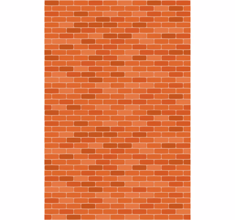 Papier peint brique effet mur de briques - TenStickers