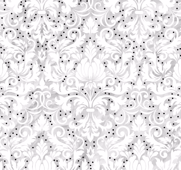 Papier peint fleurs élégance à motifs floraux - TenStickers