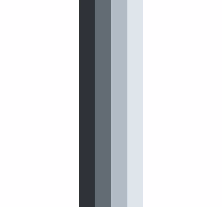 Papier peint ligne verticale motif élégant bleu et gris - TenStickers