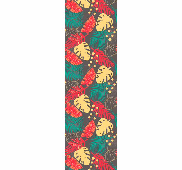Papier peint jungle motif de monstre tropical - TenStickers