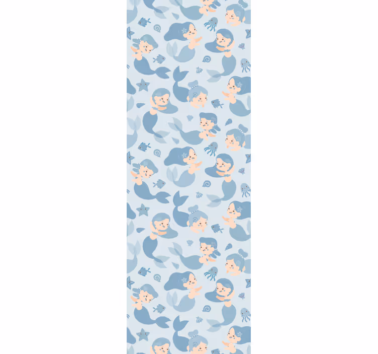 Papier peint chambre enfant fantaisie sous-marine - TenStickers