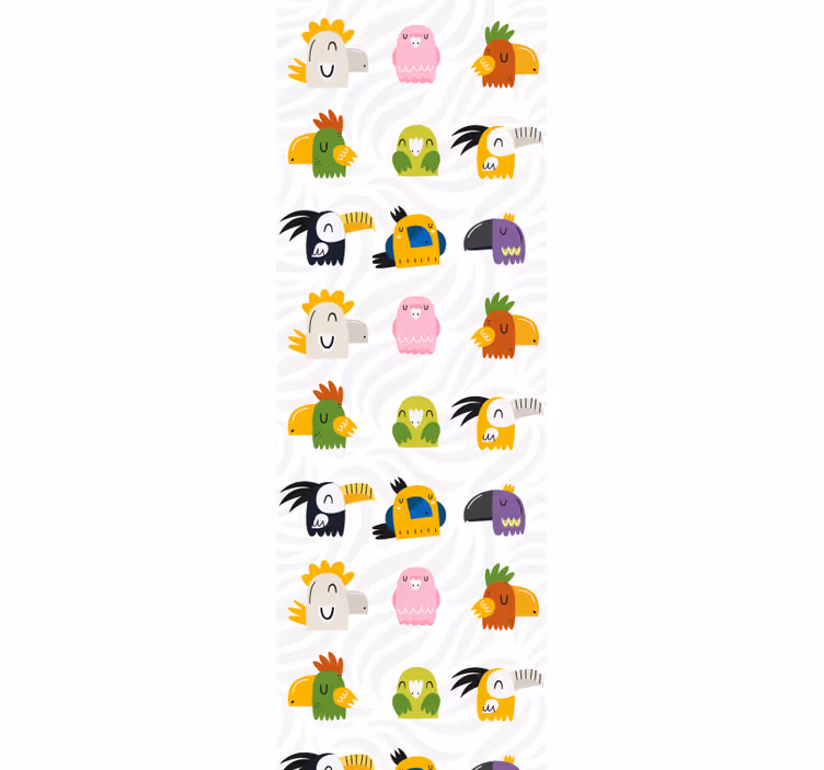 Papier peint chambre enfant papier peint monstre joyeux - TenStickers