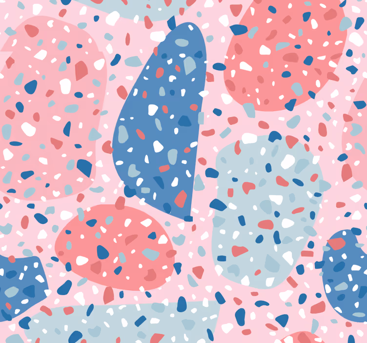 Papier peint autres textures taches botaniques - TenStickers