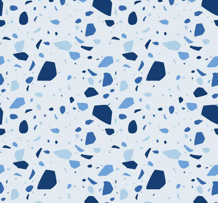 Papier peint géometrique géométrique moucheté - TenStickers