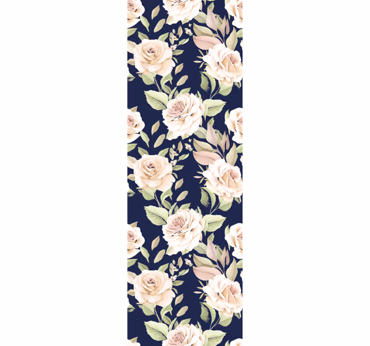Papier peint fleurs composition florale élégante - TenStickers