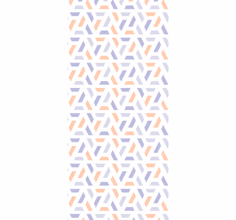 Papier peint géometrique réseau à chevrons - TenStickers