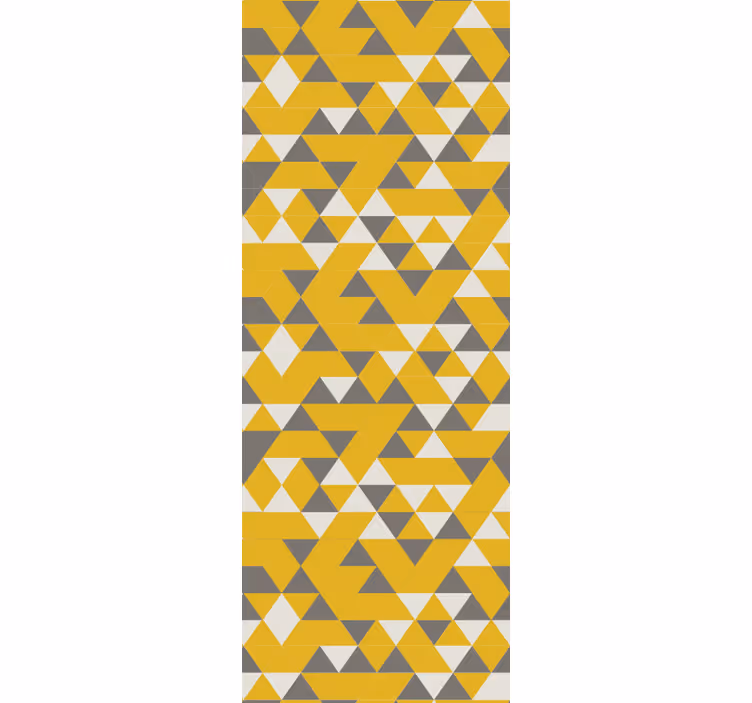 Papier peint géometrique ensemble de triangles géométriques - TenStickers