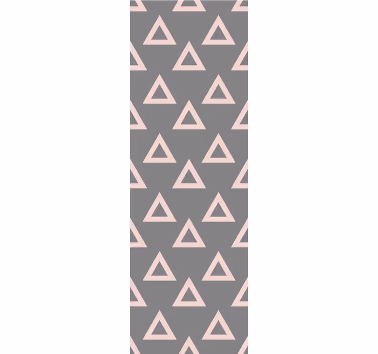 Papier peint géometrique motifs triangulaires - TenStickers