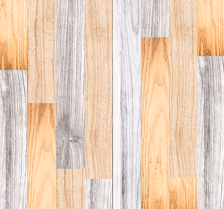 Effet de bois rustique à planches - TenStickers