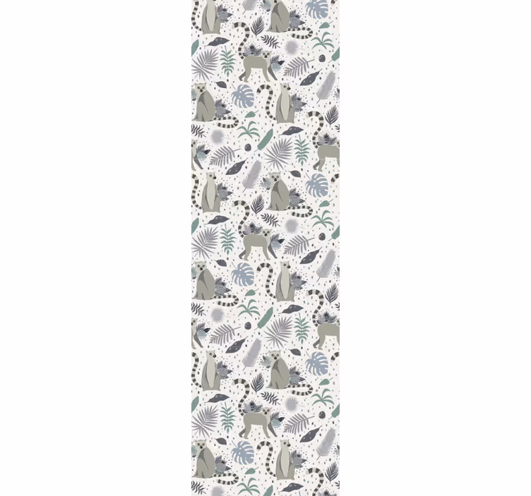 Papier peint animaux modèles d'animaux de safari - TenStickers