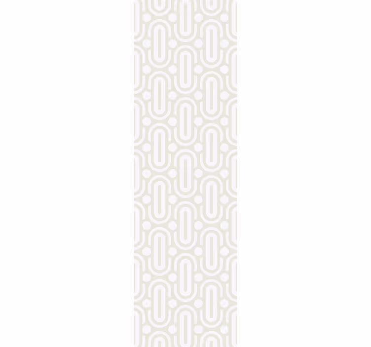Papier peint géometrique modèle de chaîne liée - TenStickers