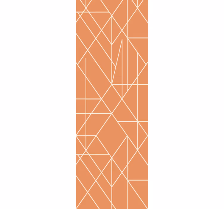 Papier peint géometrique géométrique linéaire - TenStickers