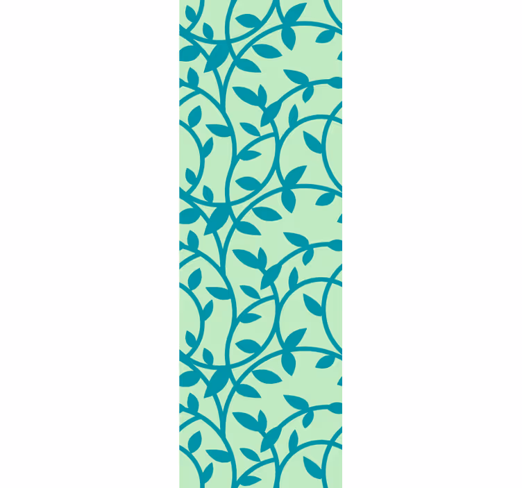 Papier peint feuilles motif feuillu - TenStickers
