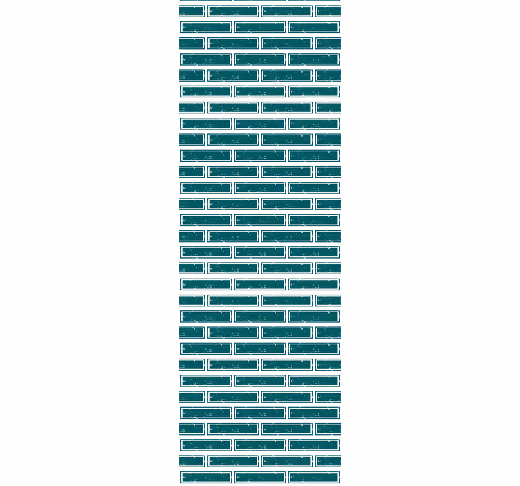 Papier peint brique maçonnerie simulée - TenStickers