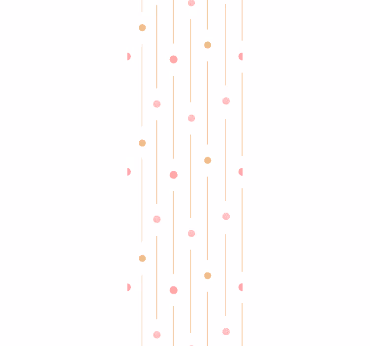 Papier peint cercles rayures à pois - TenStickers