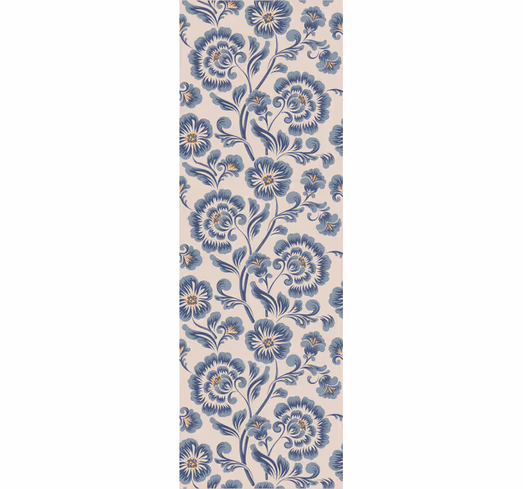 Papier peint fleurs élégance florale damassé - TenStickers