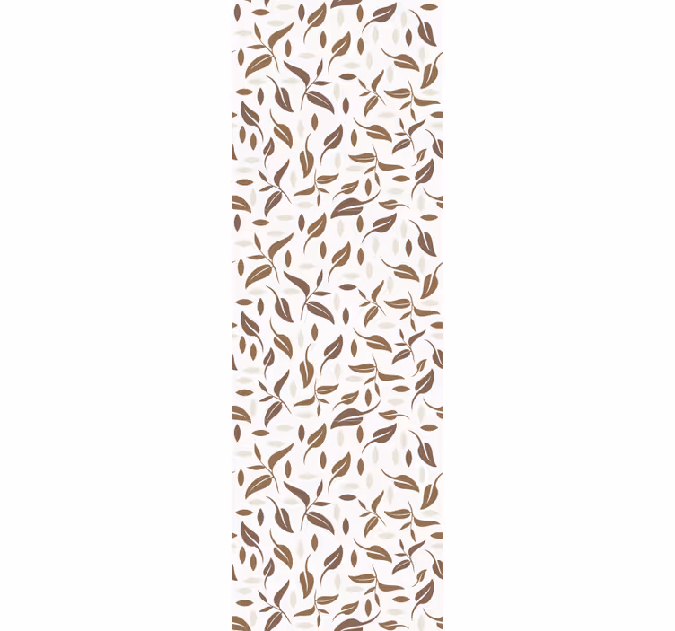 Papier peint feuilles motif de feuilles d'automne - TenStickers