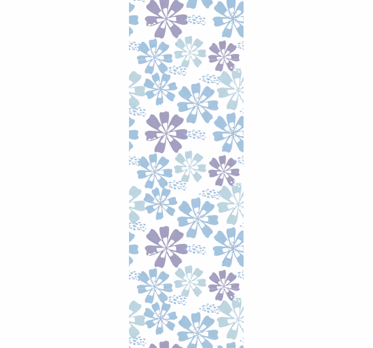 Papier peint floral thème de motif floral - TenStickers
