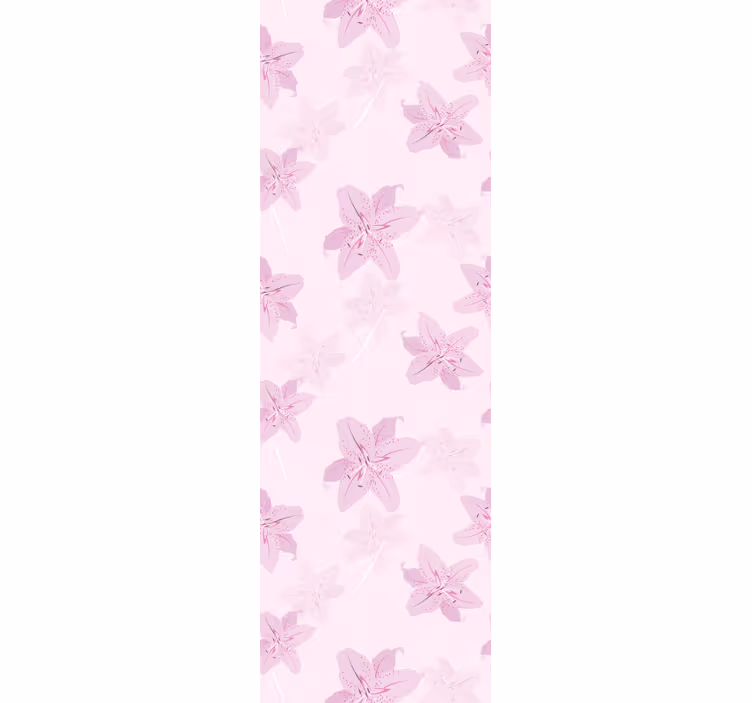 Papier peint chambre ado Design de fleur assez féminin - TenStickers