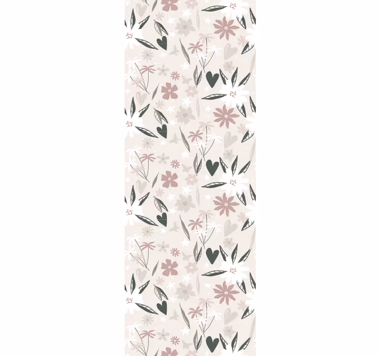 Papier peint floral floral botanique - TenStickers