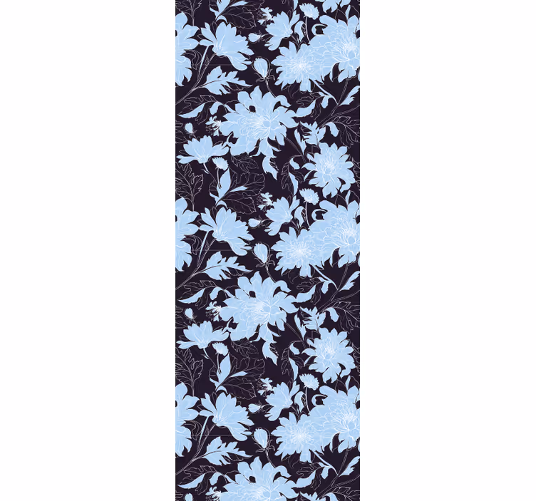 Papier peint floral motif floral - TenStickers