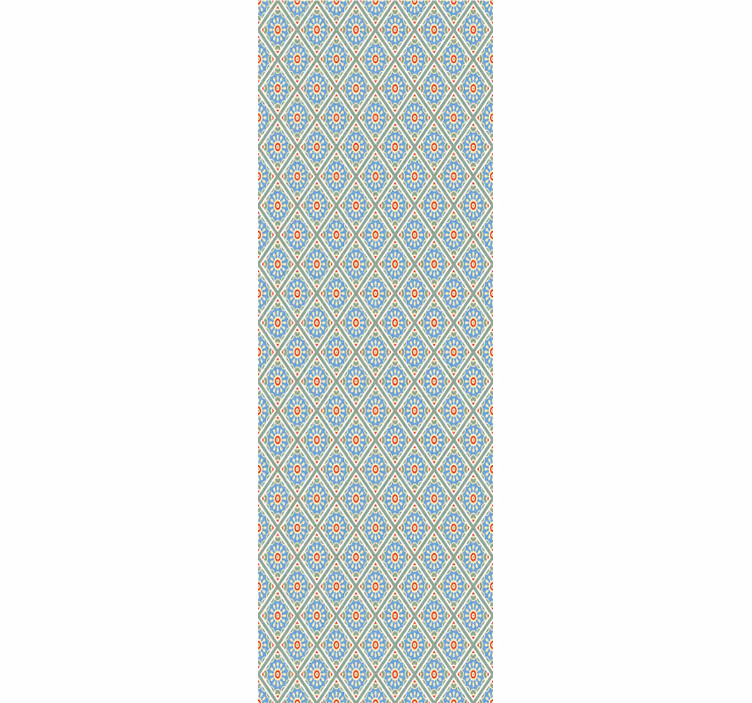 Papier peint carrelage essence de carrelage géométrique - TenStickers