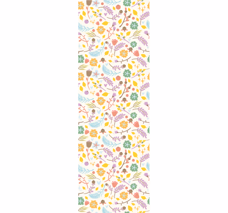 Papier peint feuilles jardin botanique - TenStickers