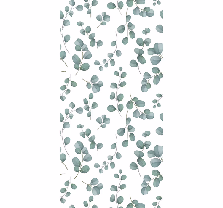 Papier peint feuilles élégance de la vigne d'eucalyptus - TenStickers