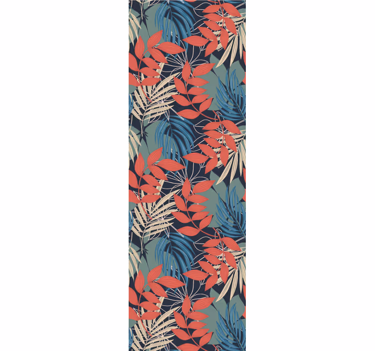 Papier peint fleuri Design la faune et la flore - TenStickers