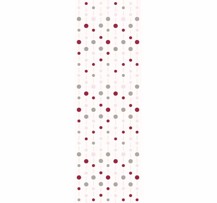 Papier peint cercles motif à pois élégant - TenStickers