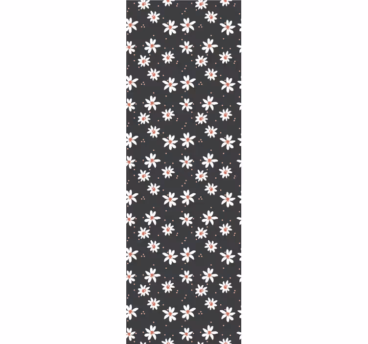 Papier peint floral répétition de motif floral - TenStickers