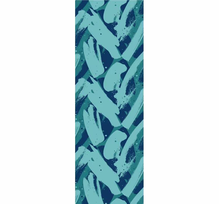 Papier peint abstrait motif de coup de pinceau abstrait - TenStickers