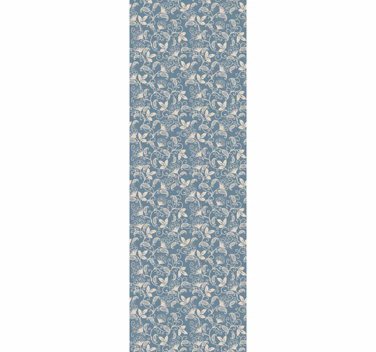 Papier peint fleurs motif floral vintage - TenStickers