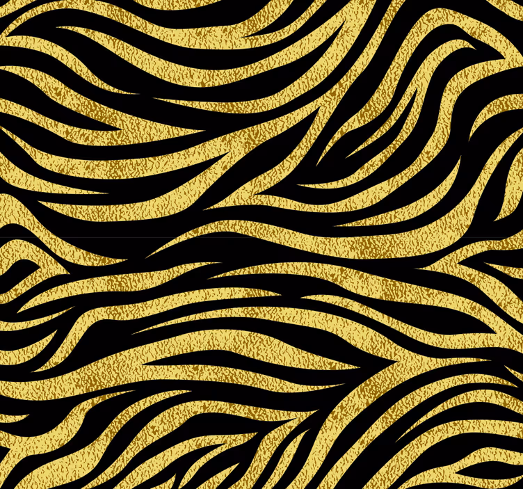 Papier peint abstrait motifs abstraits de zèbre - TenStickers