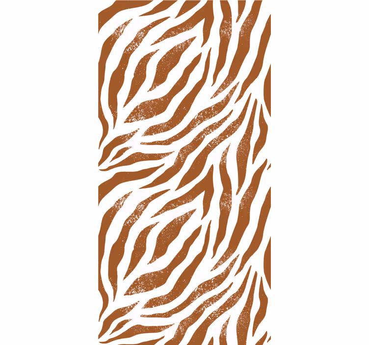 Papier peint zèbre imprimé animal frappant - TenStickers