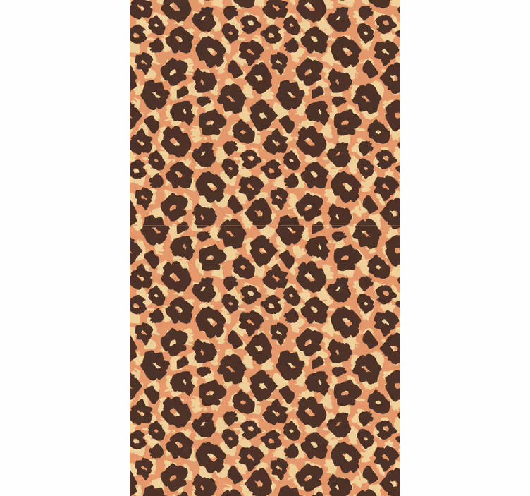 Papier peint léopard motif tacheté de léopard - TenStickers