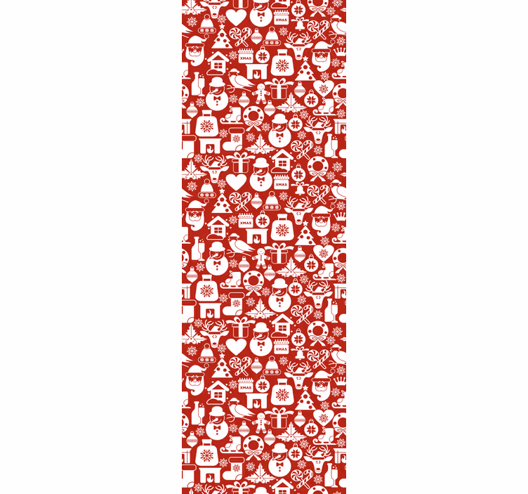 Papier peint noel modèles de vacances festives - TenStickers