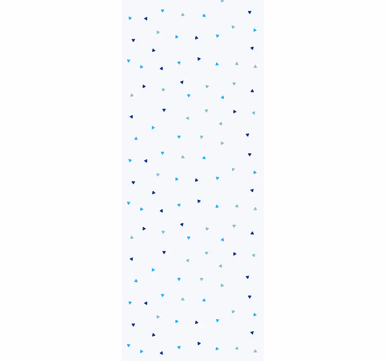 Papier peint géometrique triangles minimalistes - TenStickers