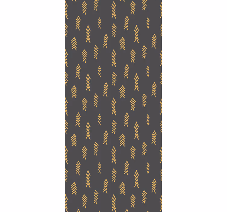 Papier peint géometrique motif de flèche - TenStickers